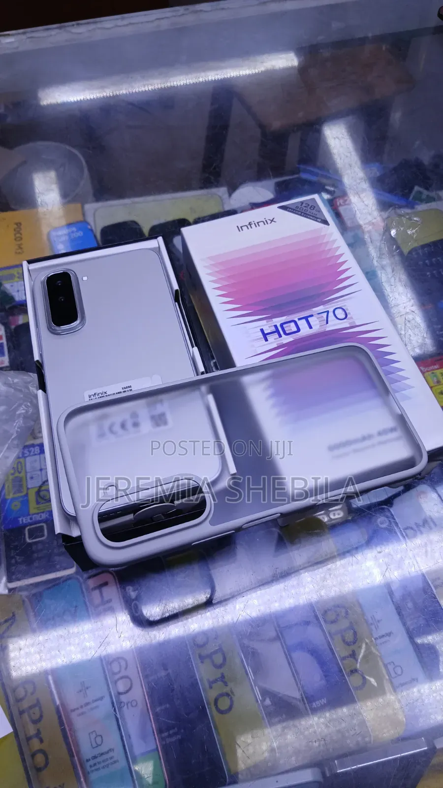 New Infinix Hot 70 128 GB Silver