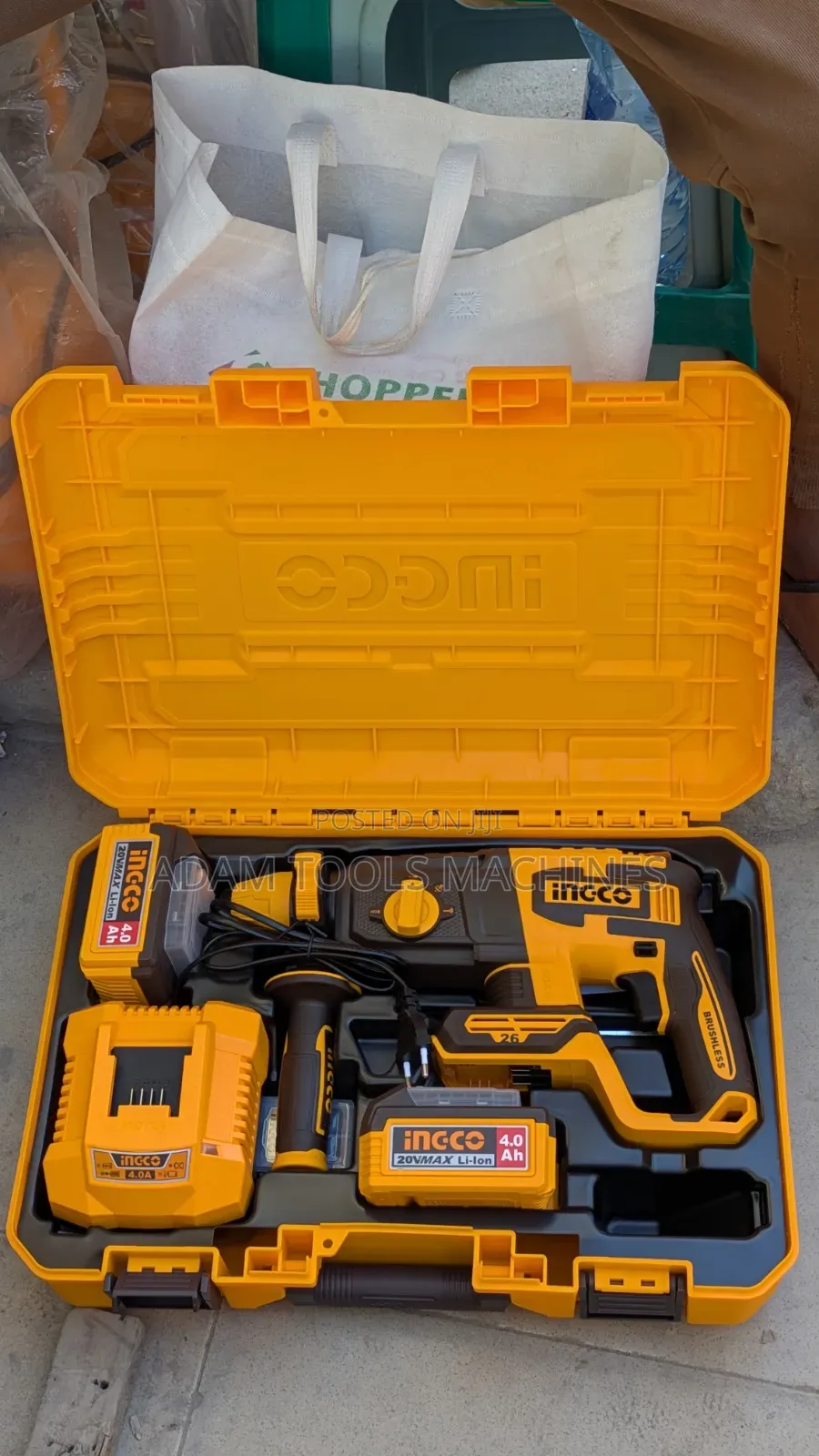 Ingco 20v Max Brushless – Cordless Hammer Drill