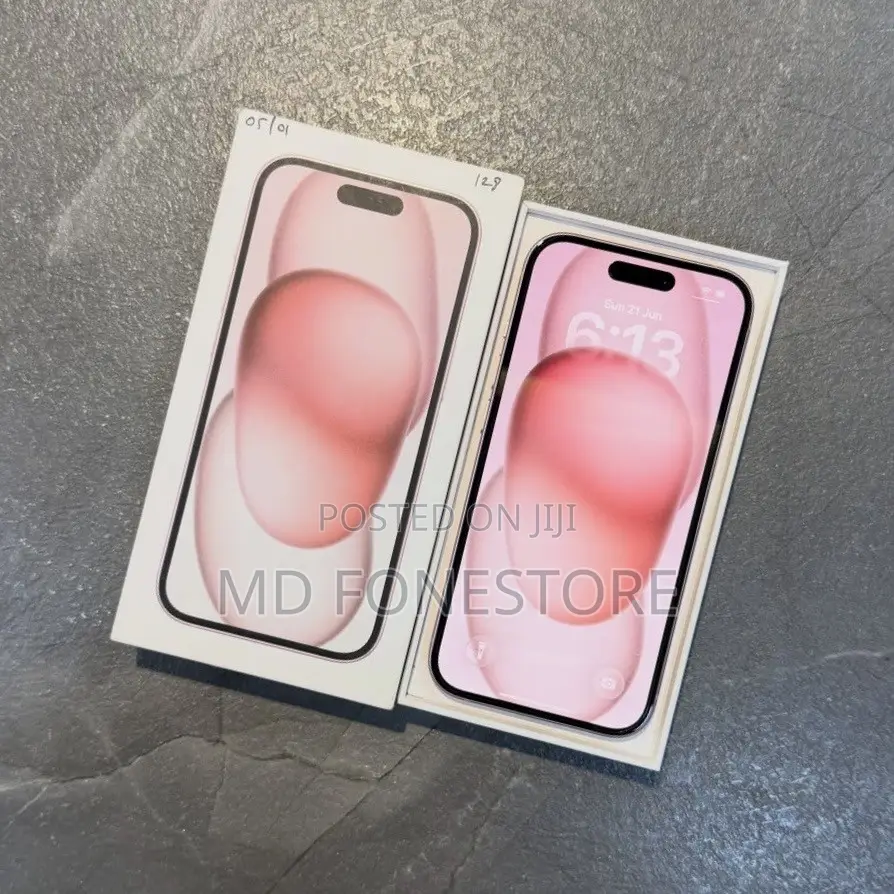 New Apple iPhone 15 256 GB Pink