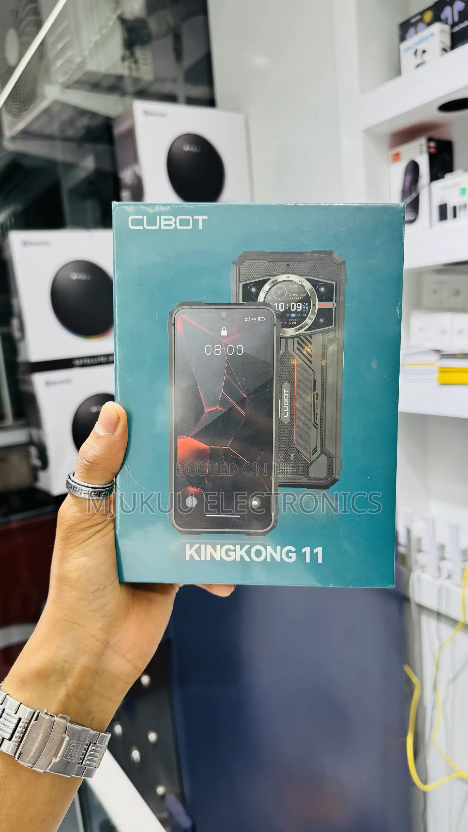 New Cubot KingKong 11 256 GB Black