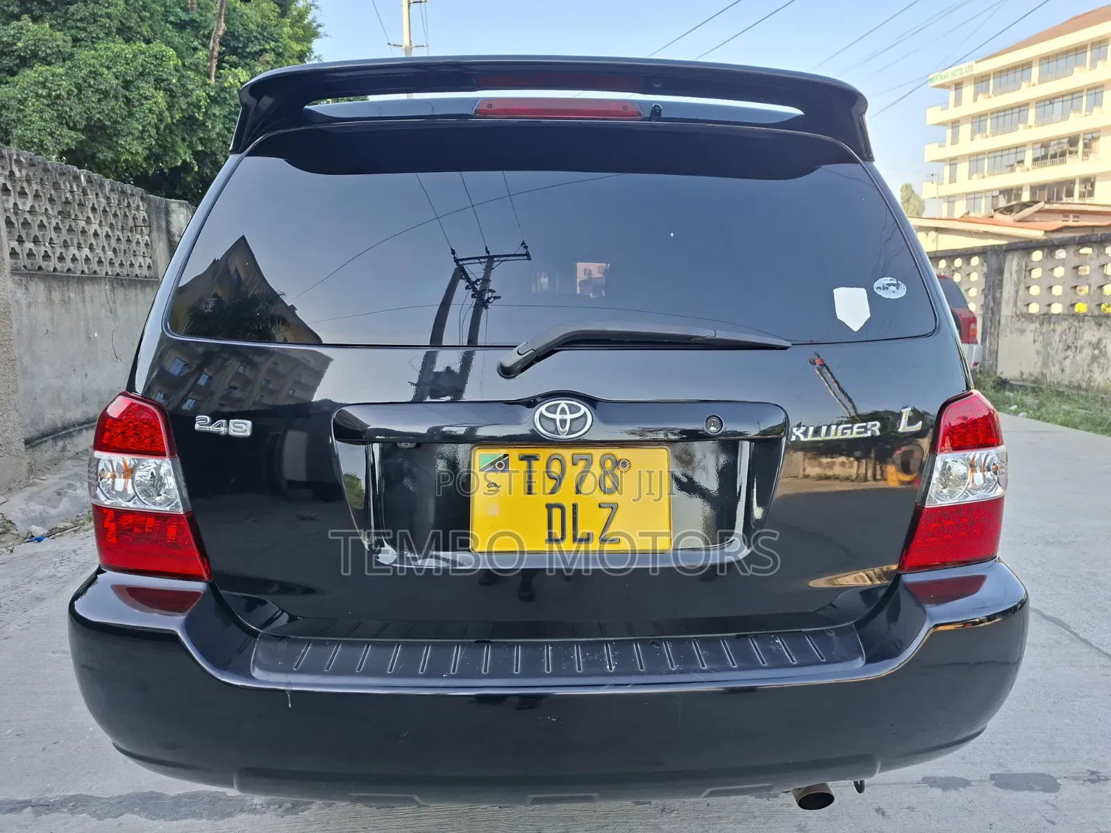 Toyota Kluger 2004 Black