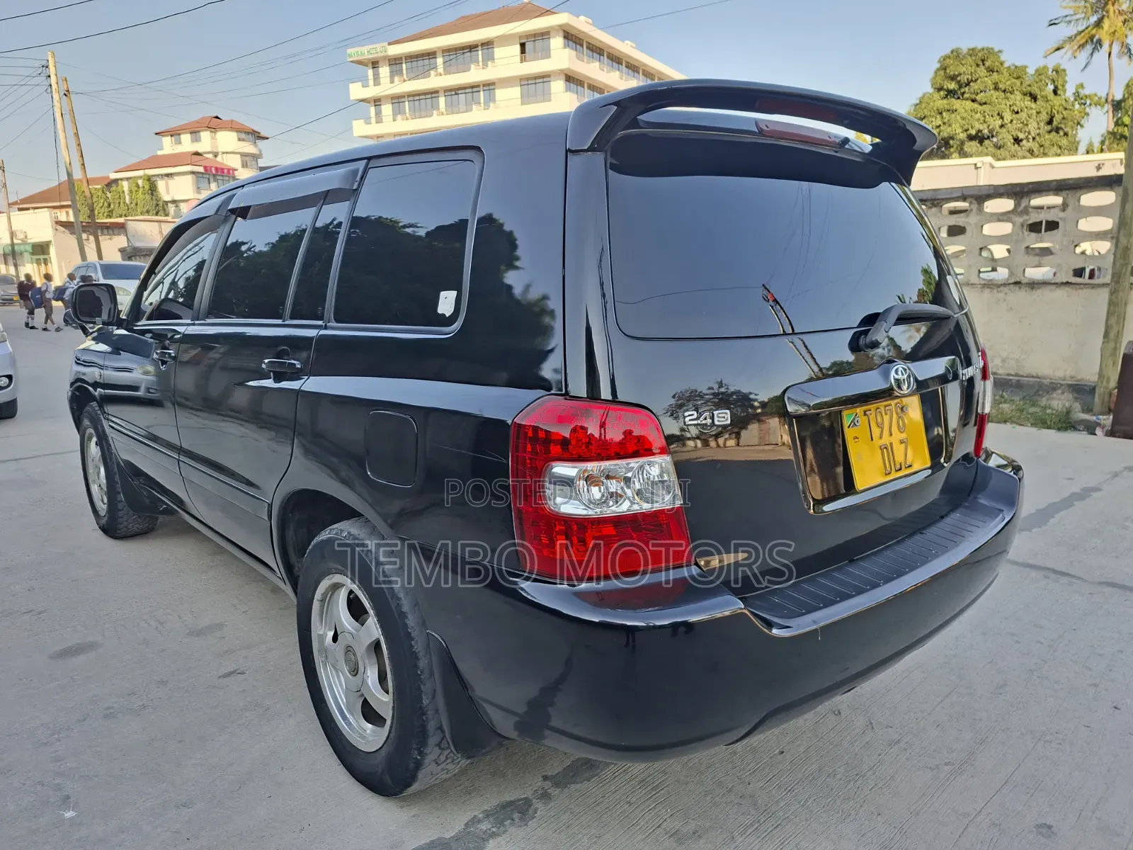 Toyota Kluger 2004 Black