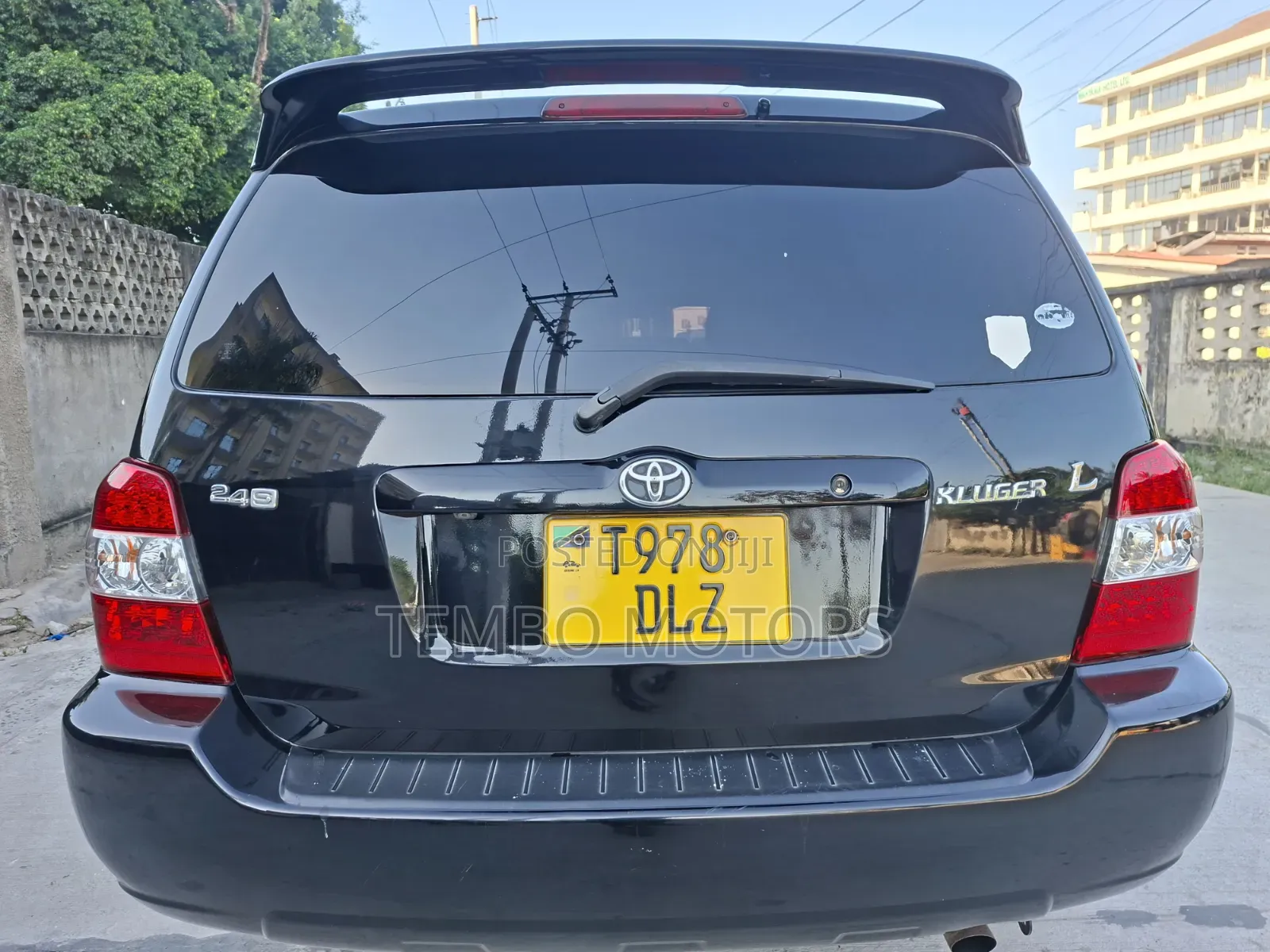 Toyota Kluger 2004 Black