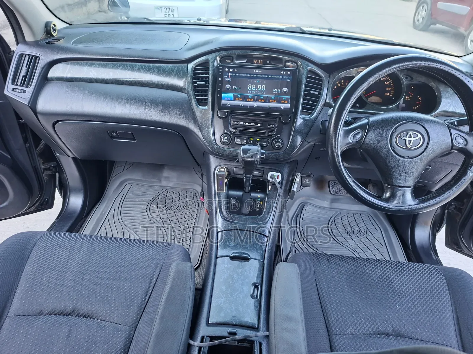 Toyota Kluger 2004 Black