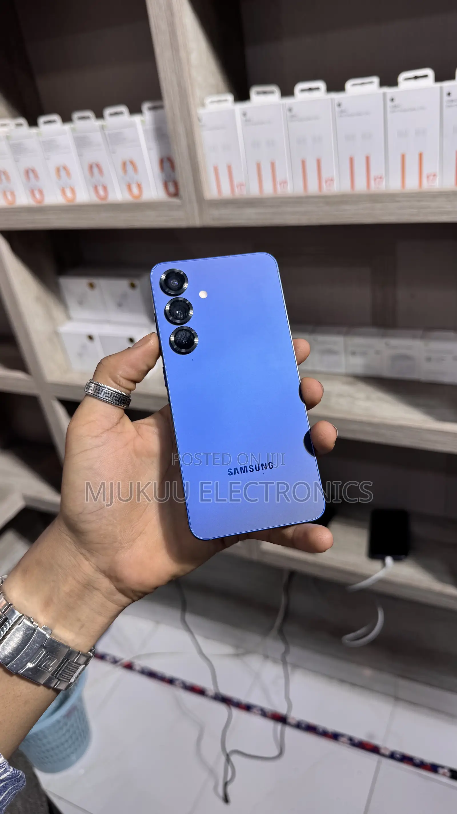 New Samsung Galaxy S25 256 GB Blue