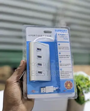 4-Port USB 3.0 Hub Aluminium USB Splitter