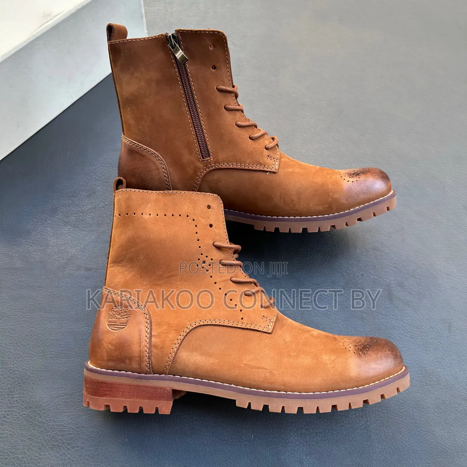 Timberland High-Cut Leather Boots