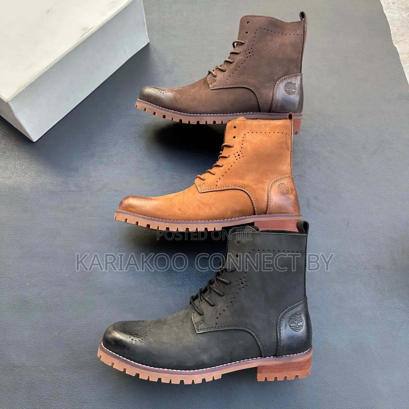 Timberland High-Cut Leather Boots