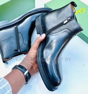 Clarks Leather Executive Ankle Boots
