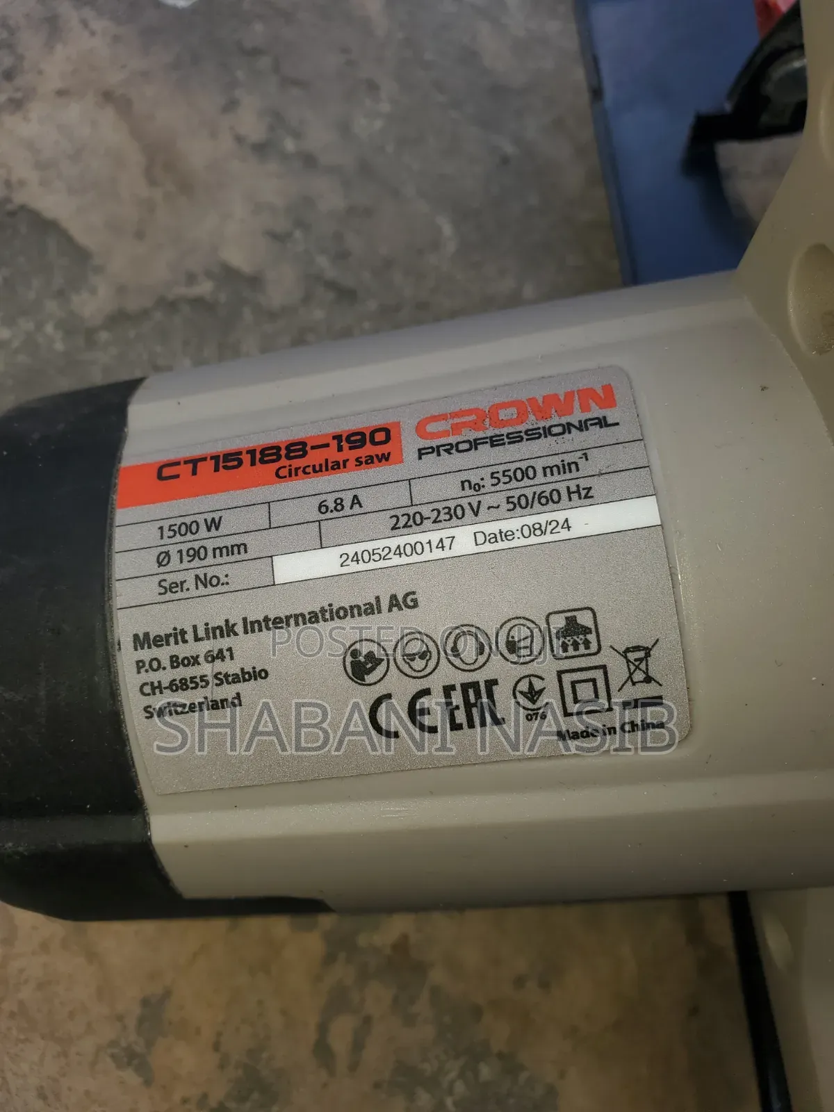 Crown Circular Saw