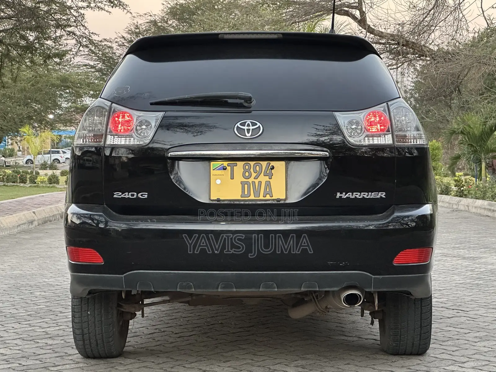 Toyota Harrier 2007 Black