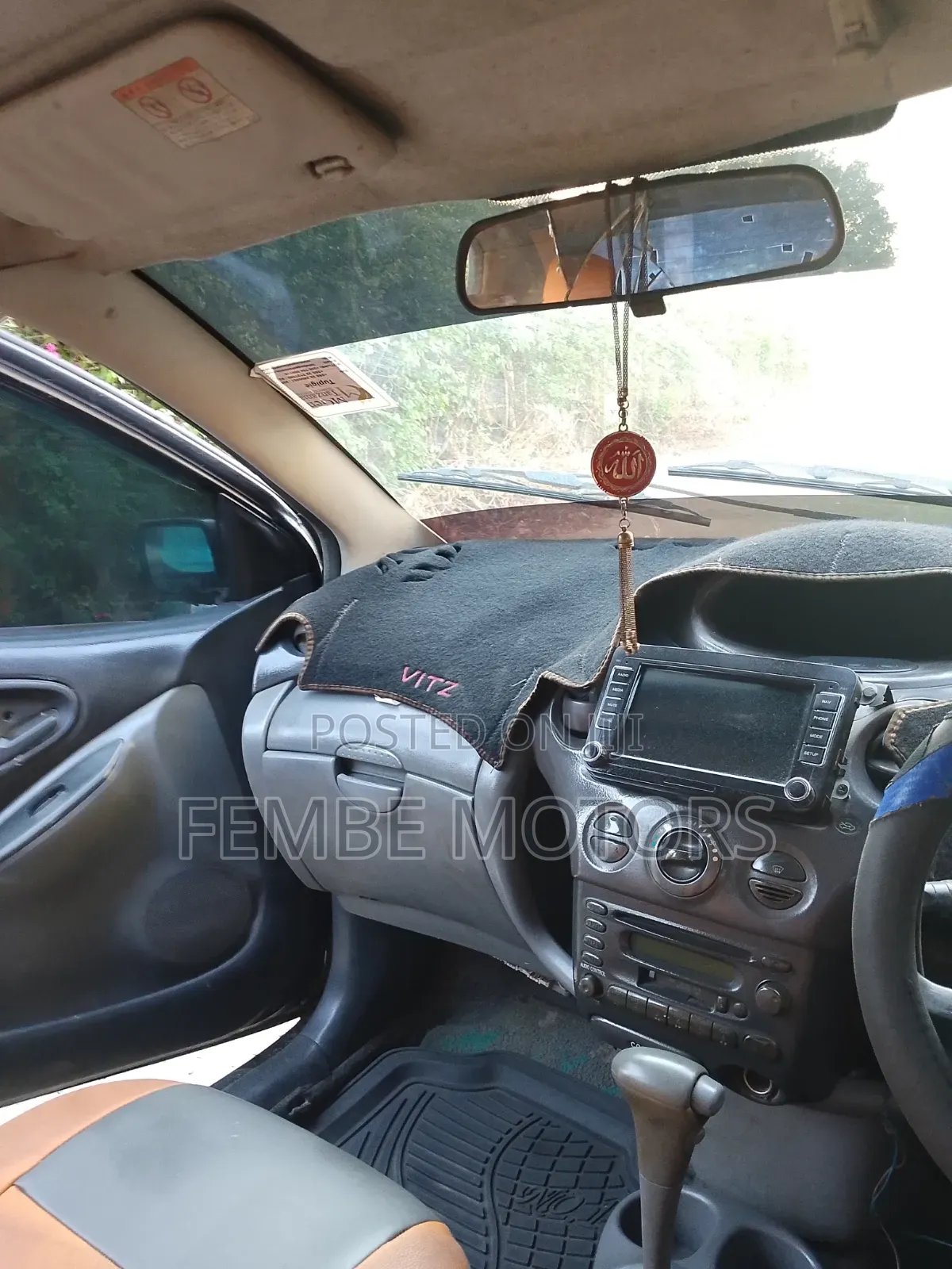 Toyota Vitz 2003 Black