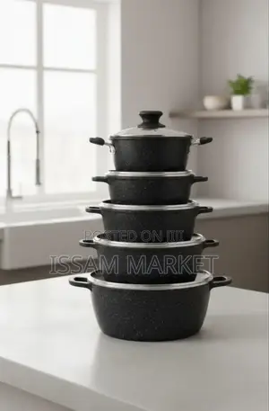 HOT CHEF 10 Pieces Non-Stick Cookware Set*