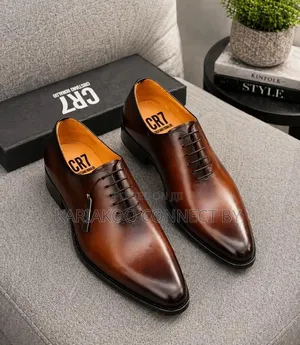 Cr7 Luxury Leather Oxfords