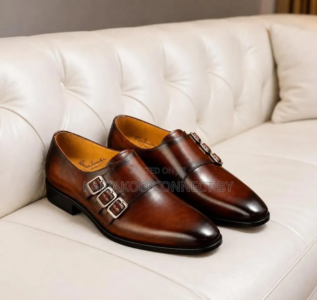 Cr7 Luxury Leather Oxfords