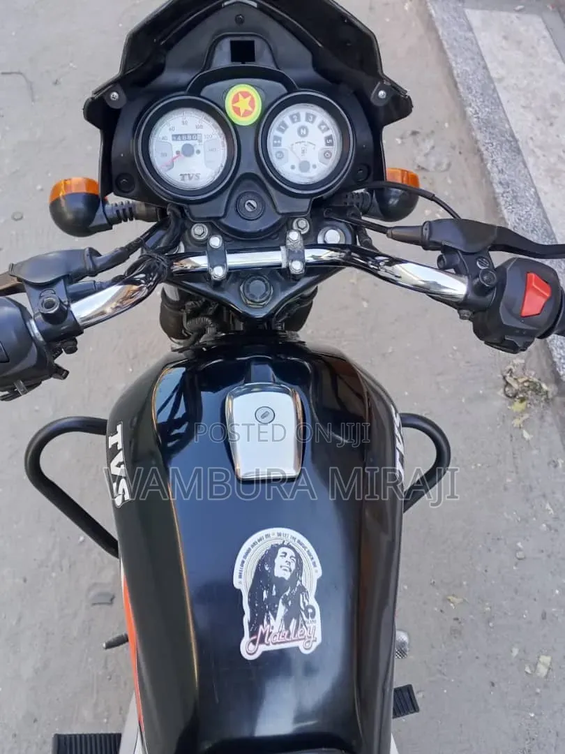 TVS HLX 125 2025 Black