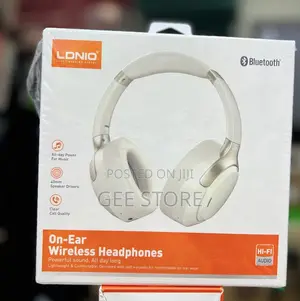 LDNIO Fast Charging Expert on-Ear Wireless Headphones