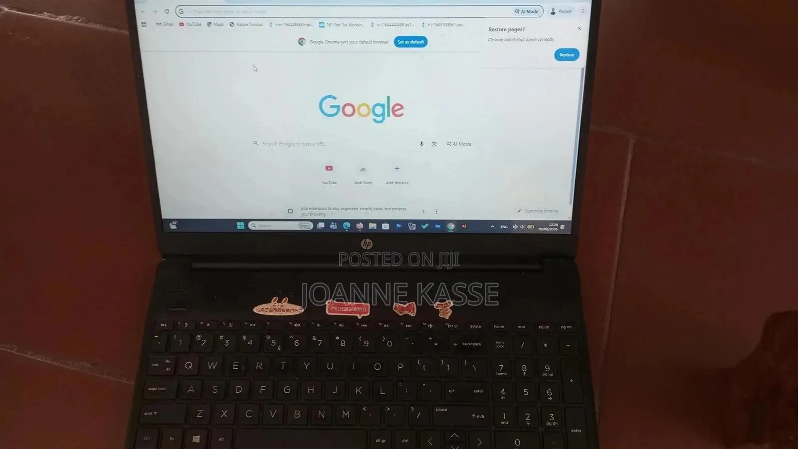 Laptop HP 15 16GB Intel Core Ultra 7 HDD 16 GB