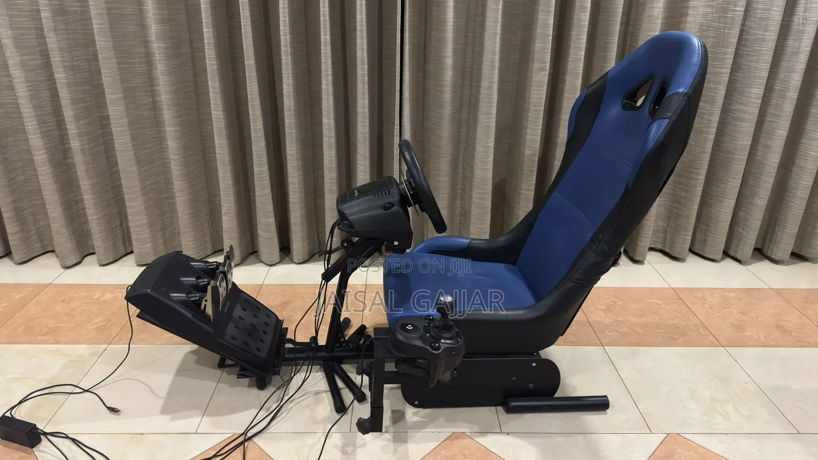 Logitech G29 Fully Assembled Racing Simulator With Bucket Seat