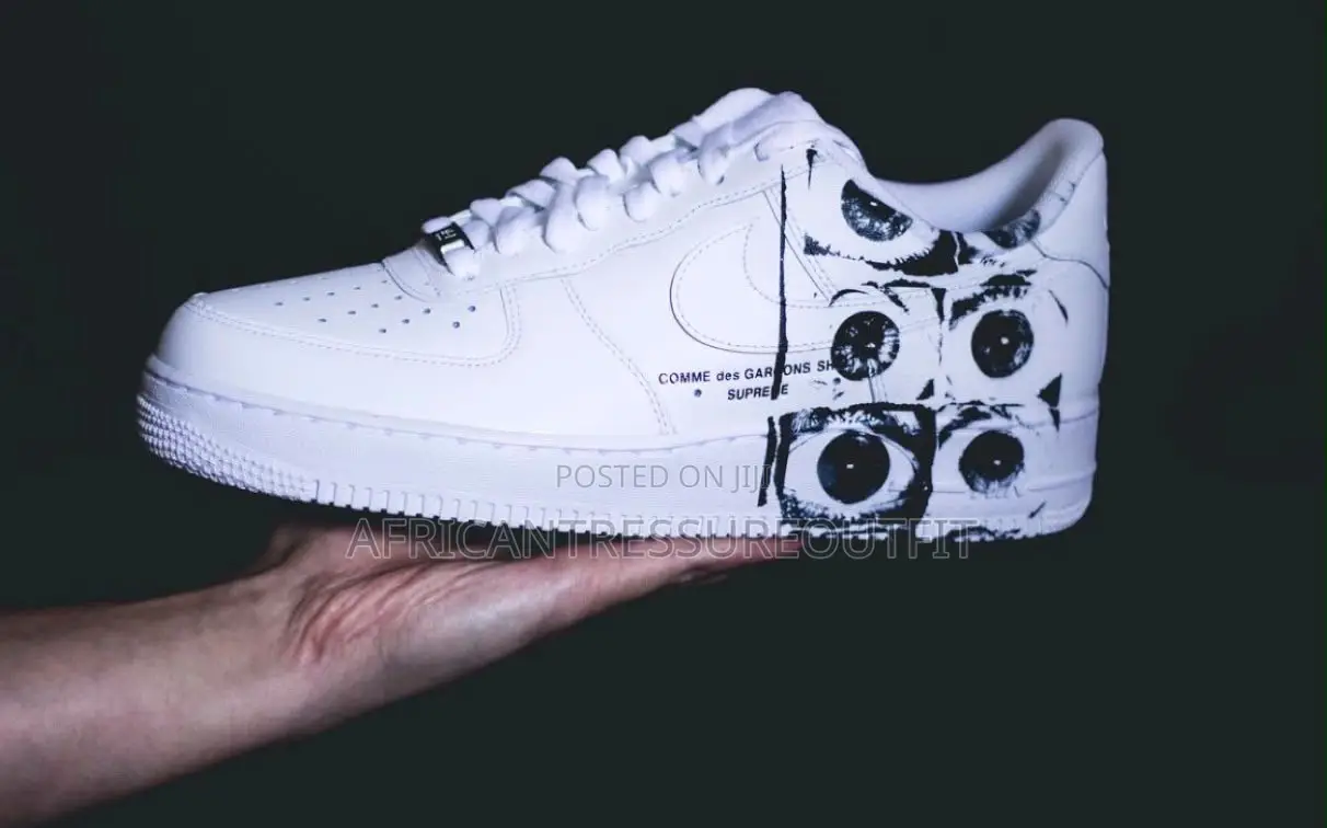 Supreme Comme Des Garcons Xnike Air Force 1 Low Sneakers