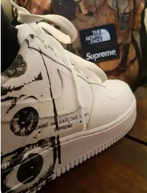 Supreme Comme Des Garcons Xnike Air Force 1 Low Sneakers