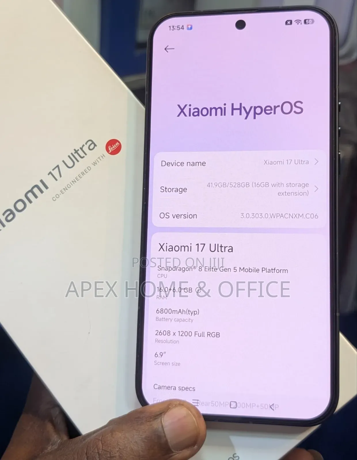 Xiaomi 17 Pro Max 512 GB Black