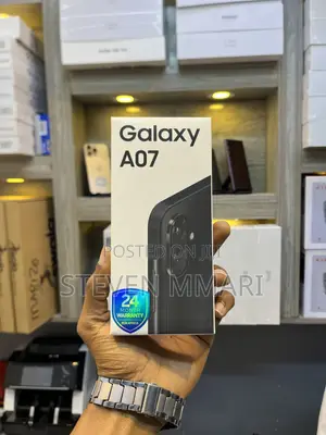 New Samsung Galaxy A07 128 GB Black