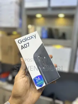 New Samsung Galaxy A07 5G 128 GB Black