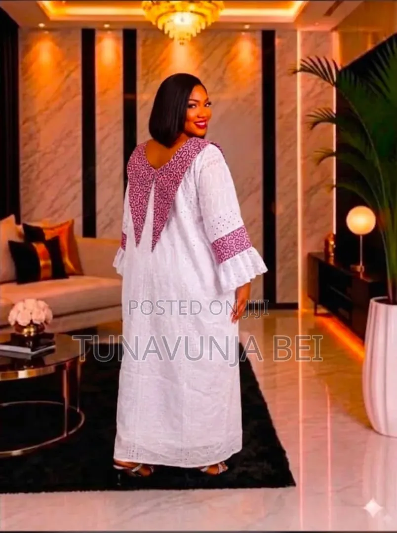 Lace Na Kitengee Dress 