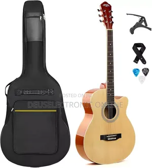 Electric Acoustic Guitar Full Set 350,000 and Transport