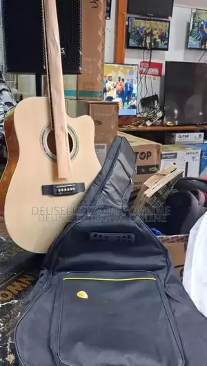 Electric Acoustic Guitar Full Set 350,000 and Transport