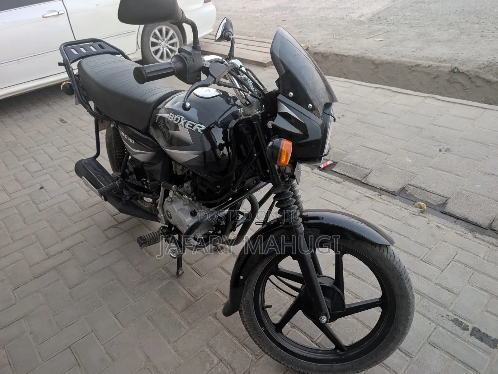 New Bajaj Boxer 125 2022 Black