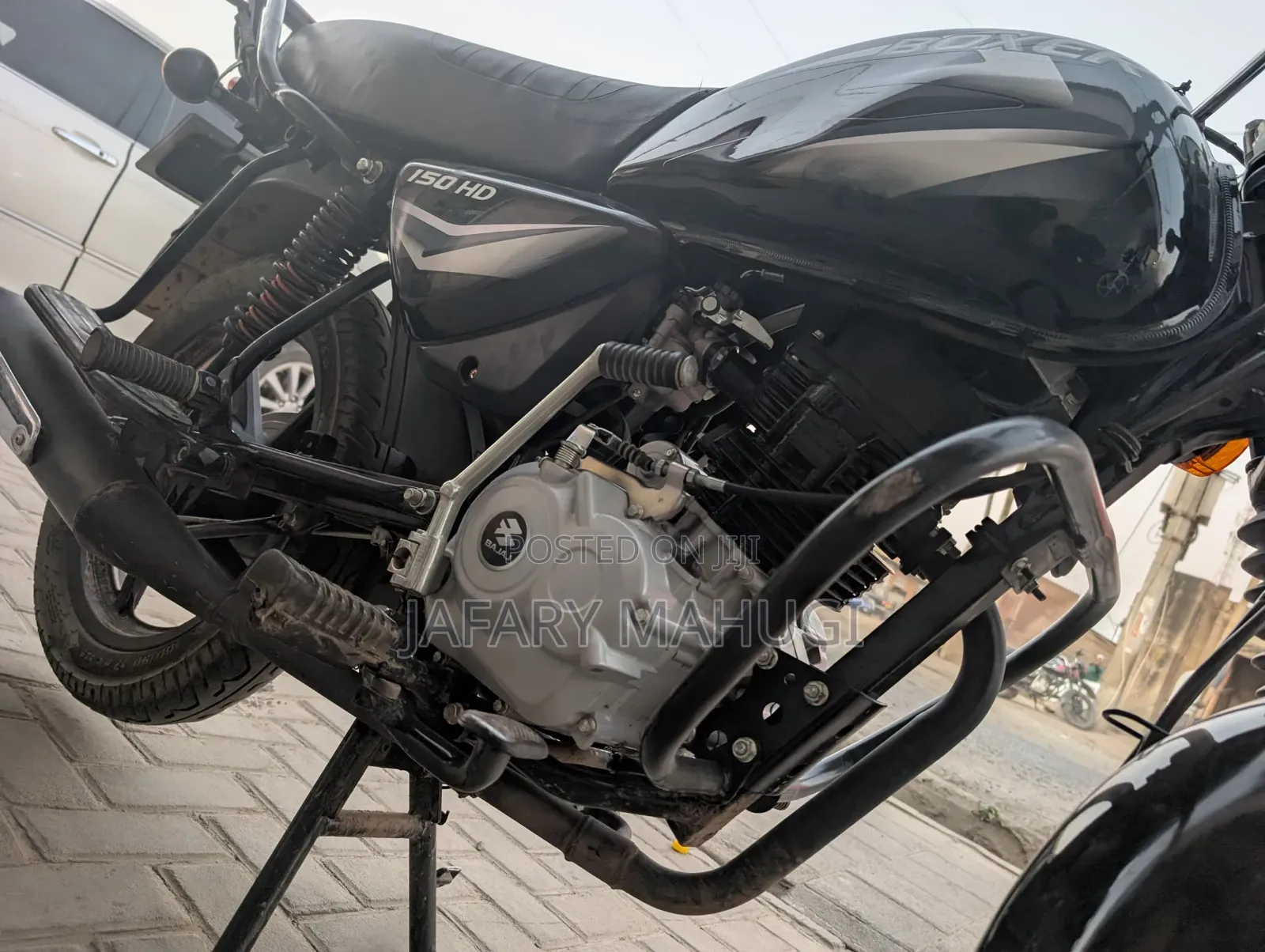 New Bajaj Boxer 125 2022 Black