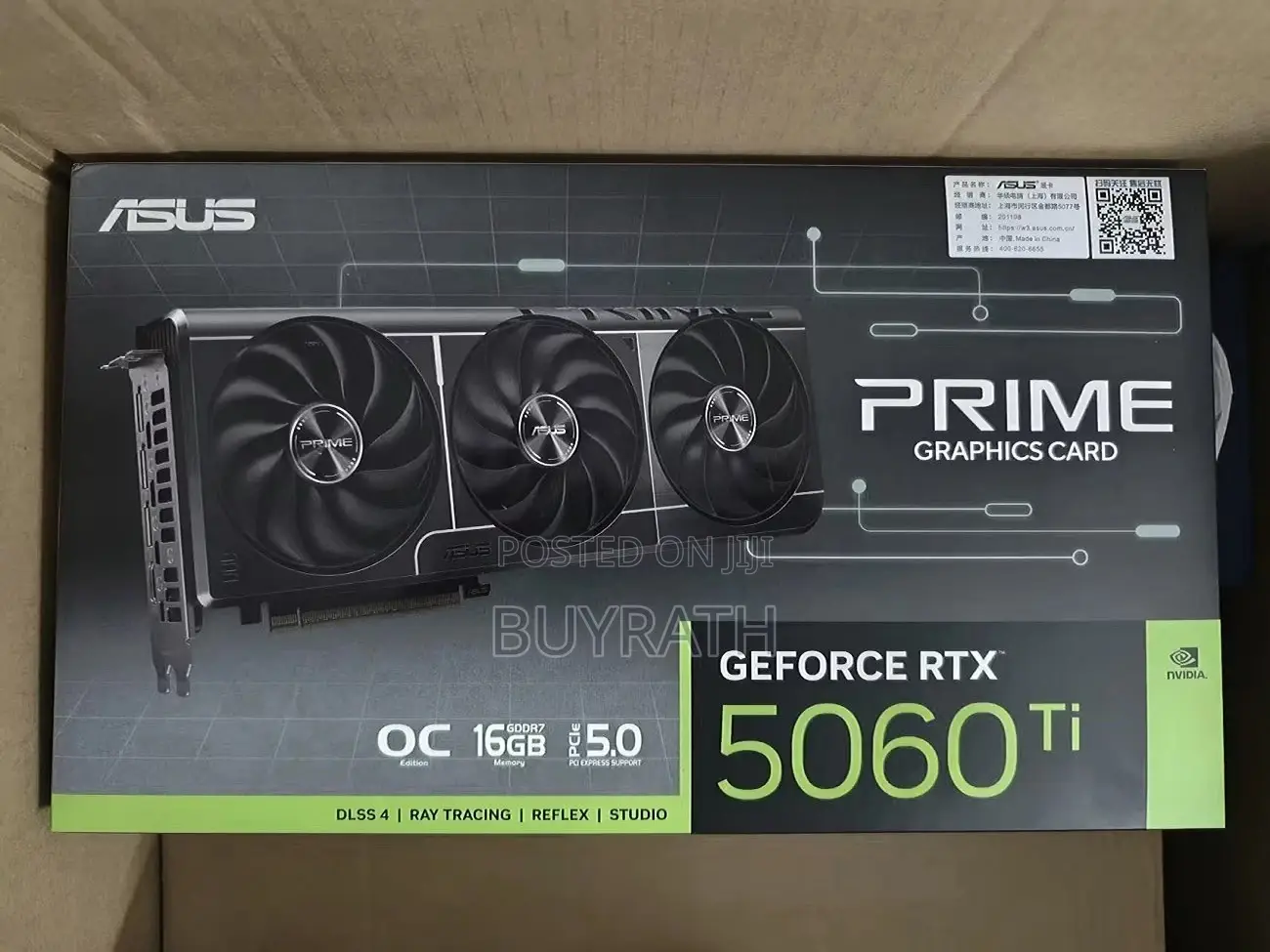 ASUS RTX 5060 Ti 16gb Prime Oc