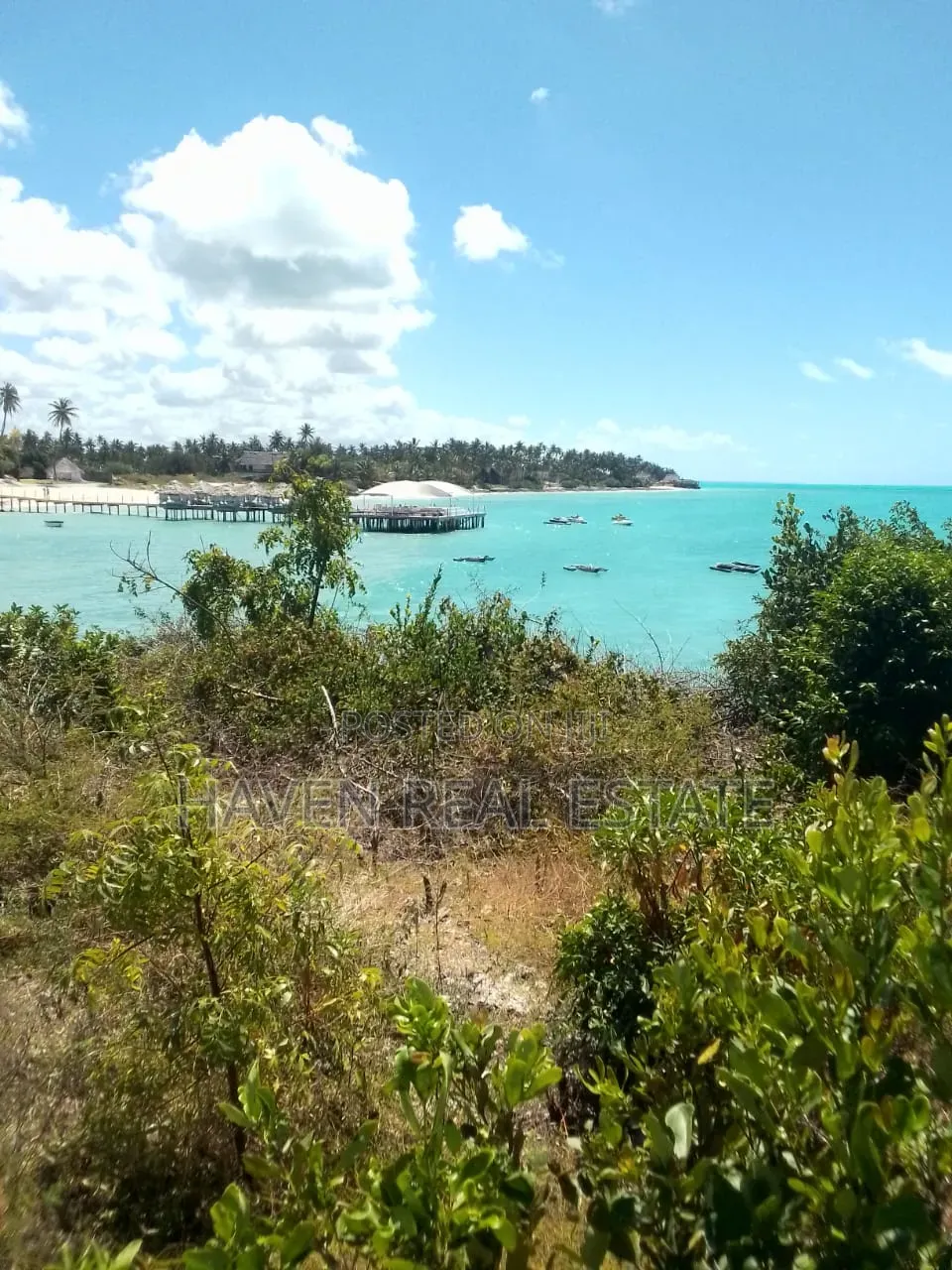 2 Acres Beach Plot for Sale at Jambiani Zanzibar