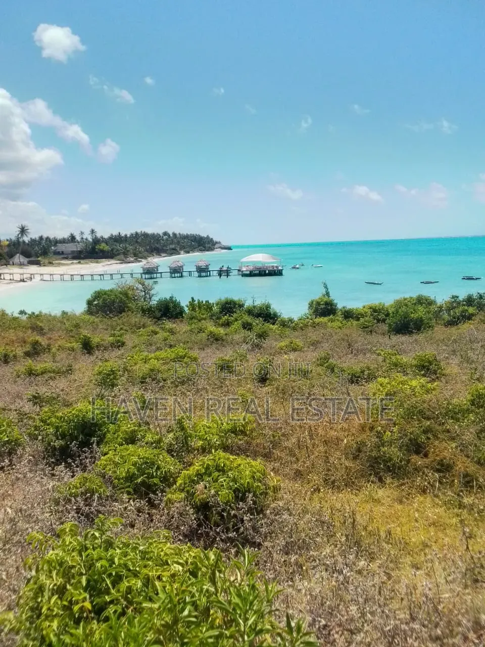 2 Acres Beach Plot for Sale at Jambiani Zanzibar