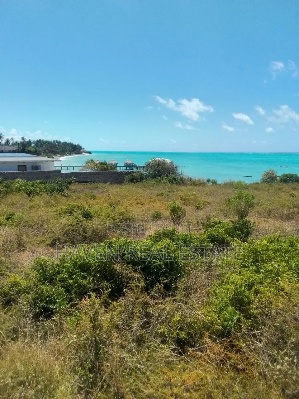 2 Acres Beach Plot for Sale at Jambiani Zanzibar