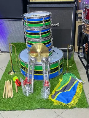 Tanzania Band Drums All Set 