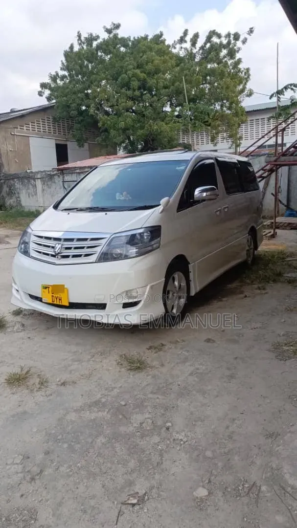Toyota Alphard 2007 White