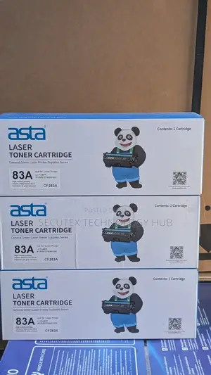 Asta 83A CF283A Compatible Black Toner Cartridge for HP LaserJet Pro