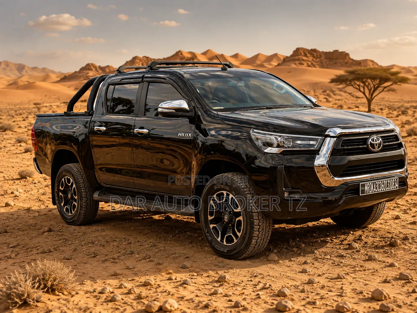 Toyota Hilux 2021 Black