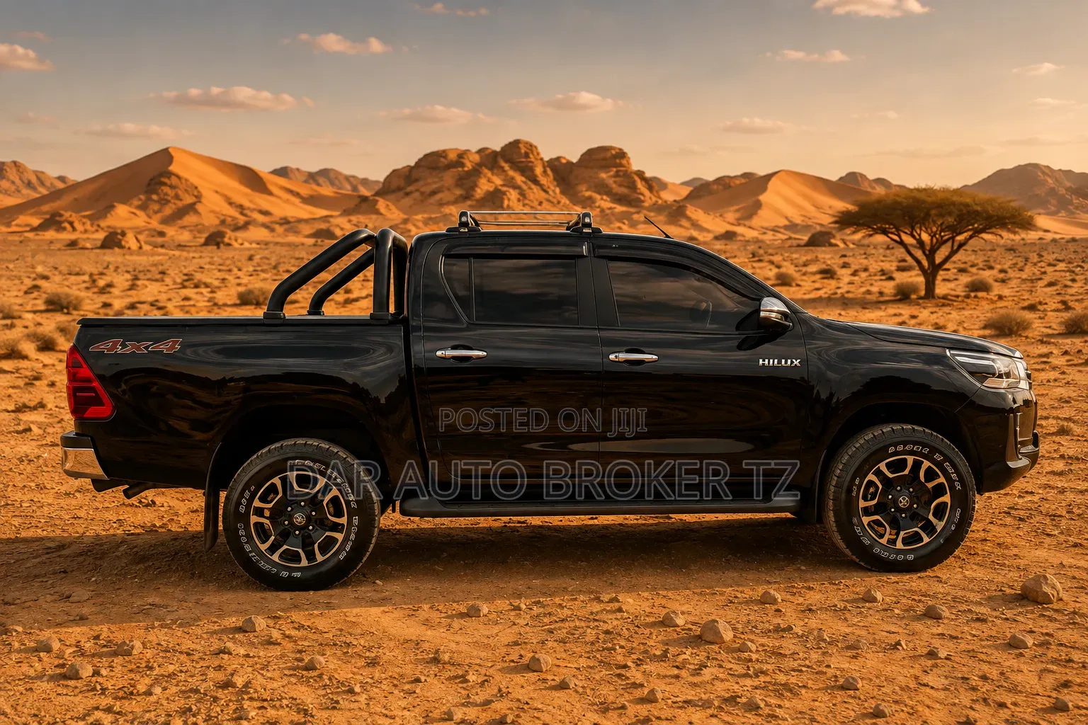 Toyota Hilux 2021 Black