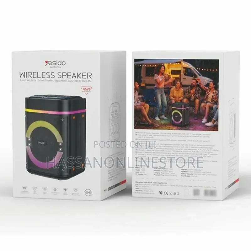 Yesido YSW51 Dual Microphones Bluetooth Speaker