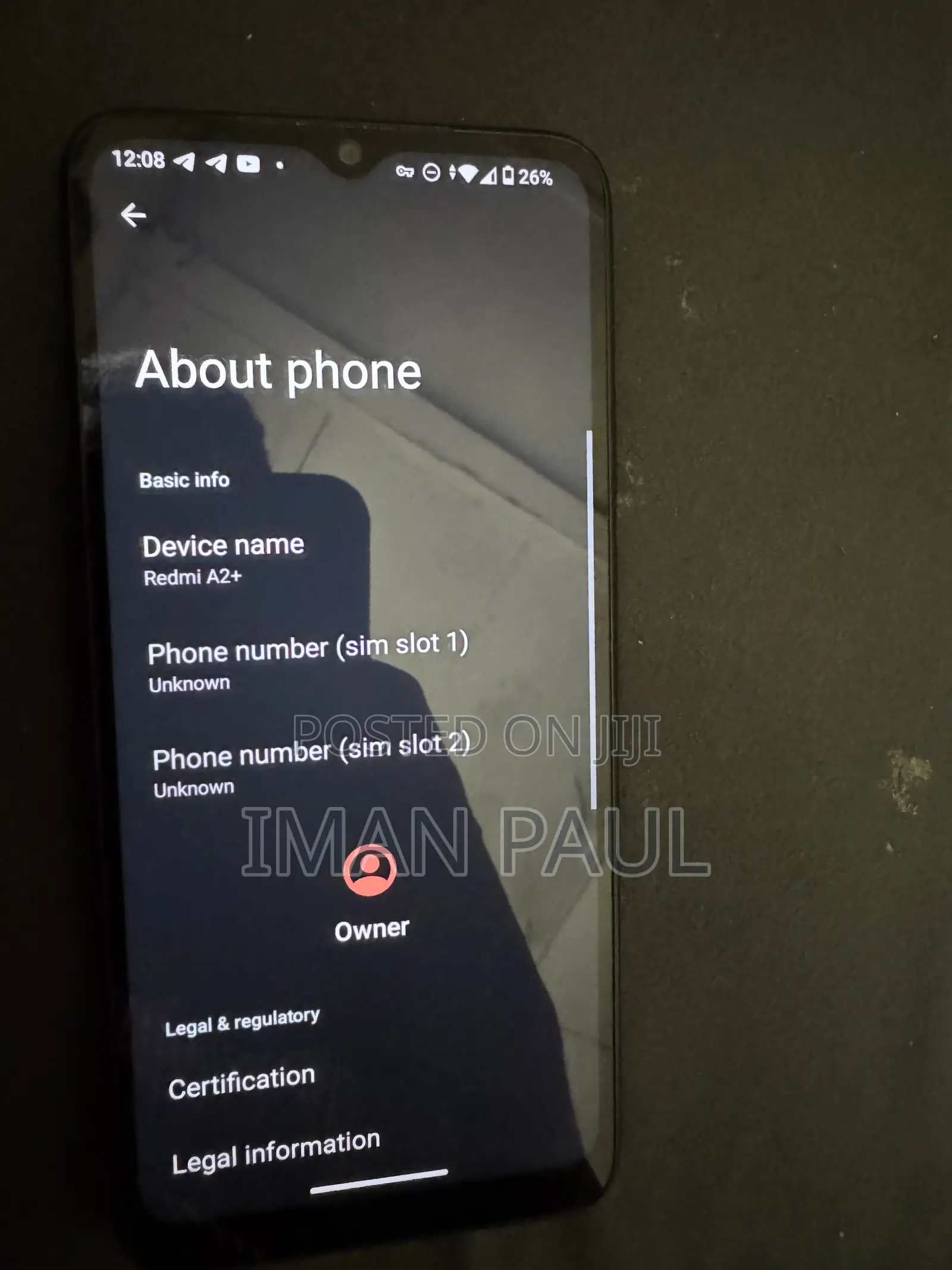 Xiaomi Redmi A2+ 32 GB Black