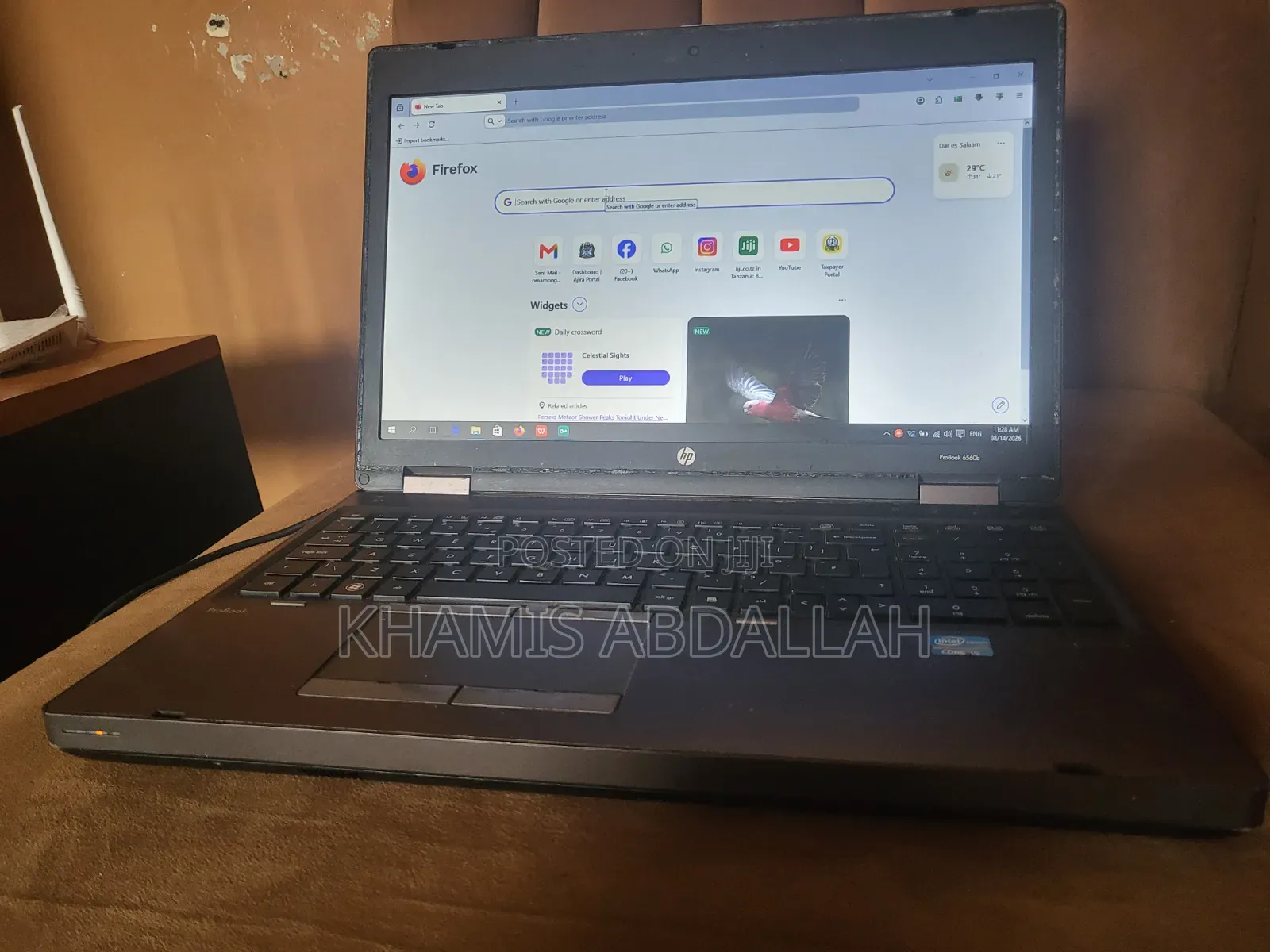 Laptop HP ProBook 6560B 4GB Intel Core i5 SSD 72GB