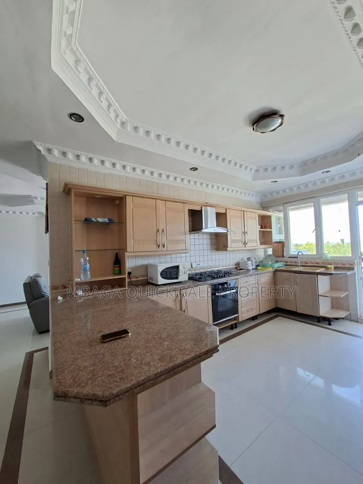 Furnished 3bdrm Apartment in Masaki for rent
