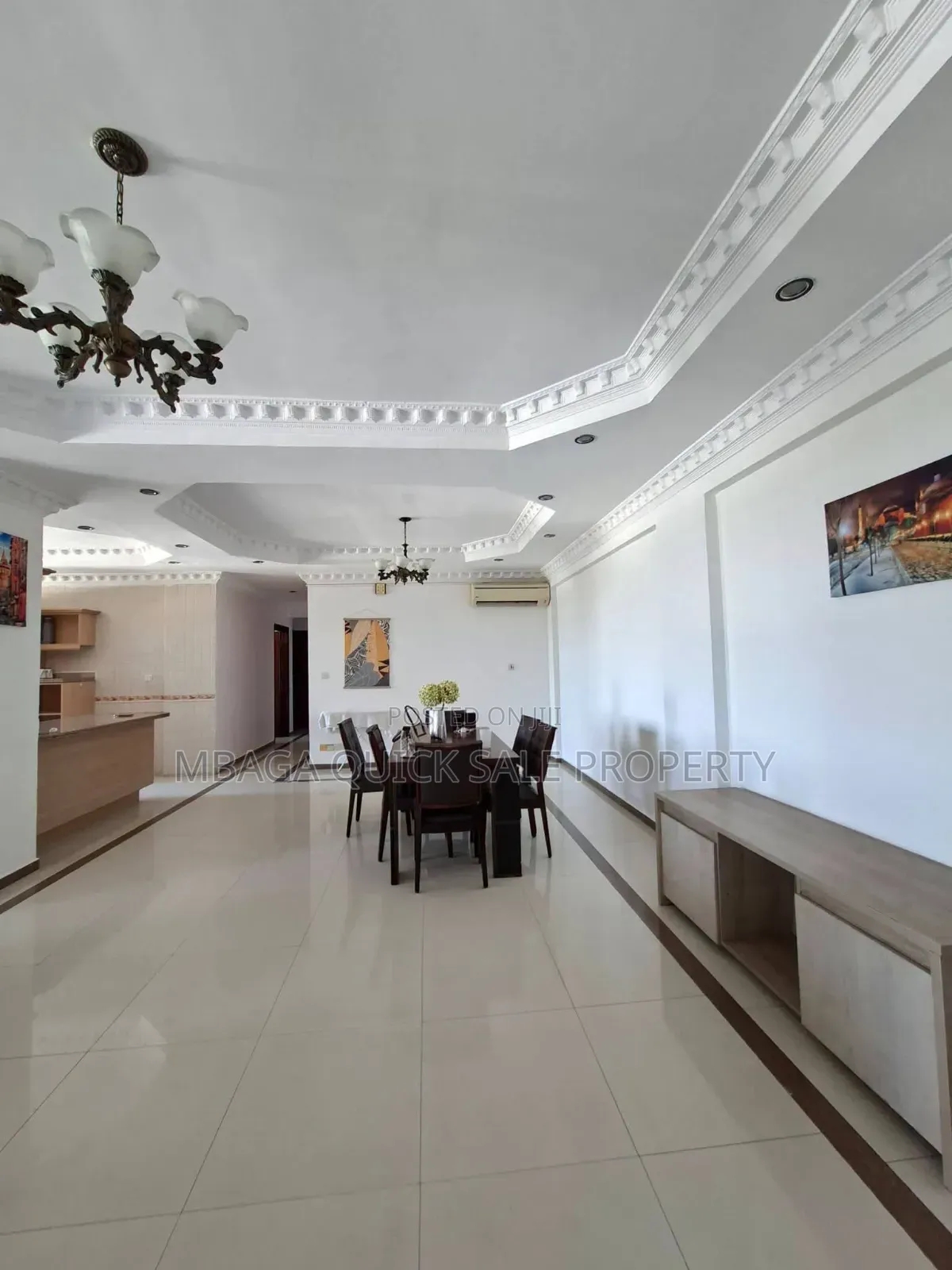 Furnished 3bdrm Apartment in Masaki for rent