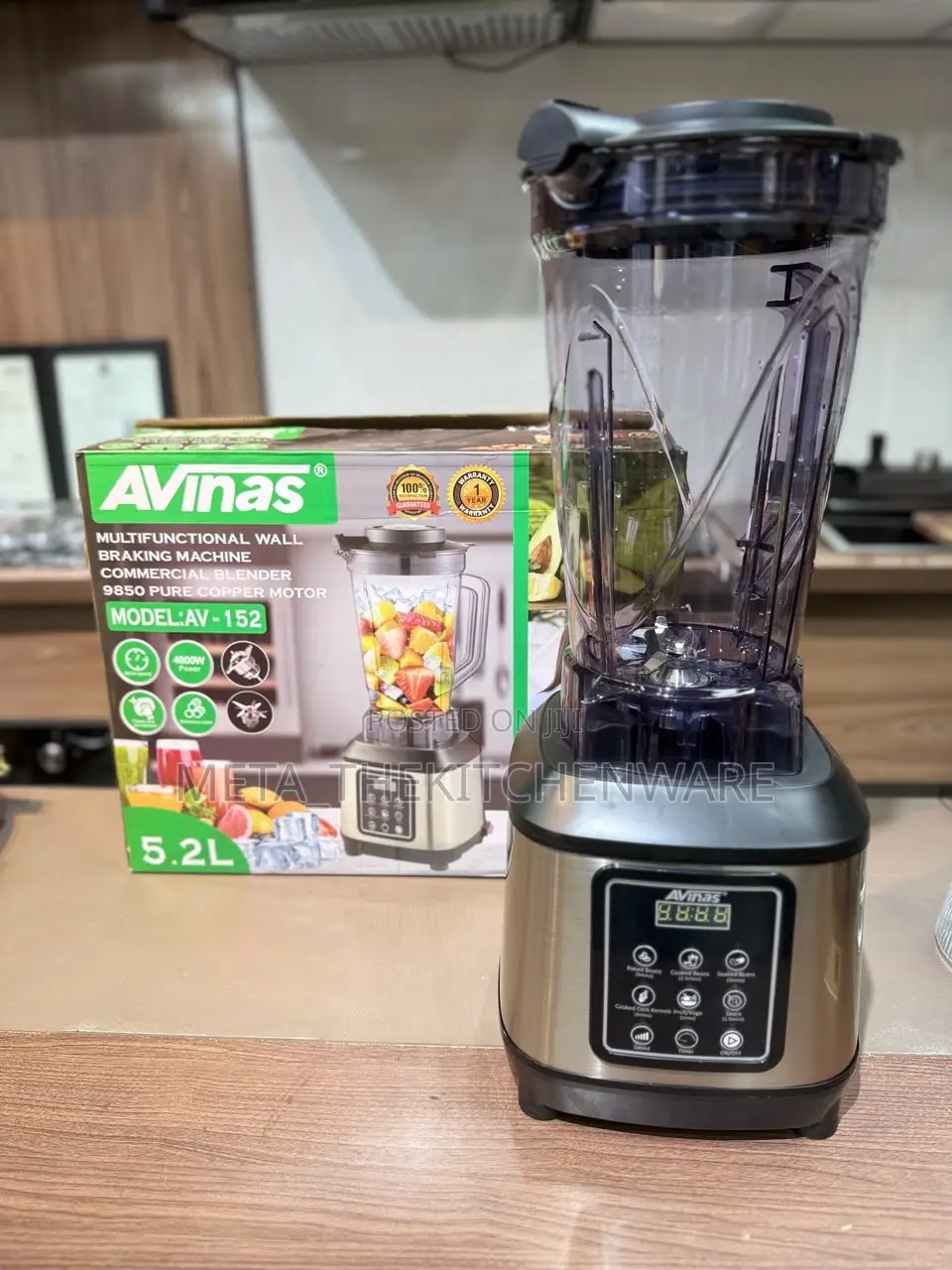 Avinas Powerful Digital Blender 5.2l