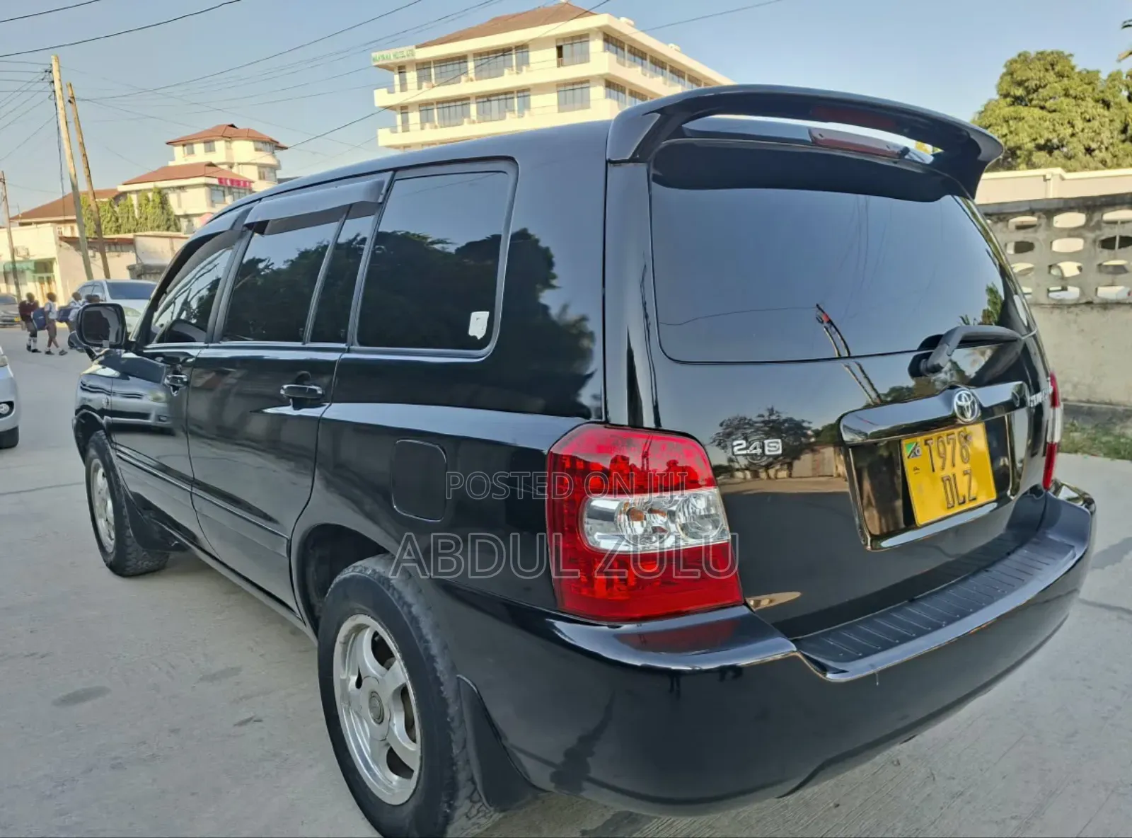 Toyota Kluger 2005 Black