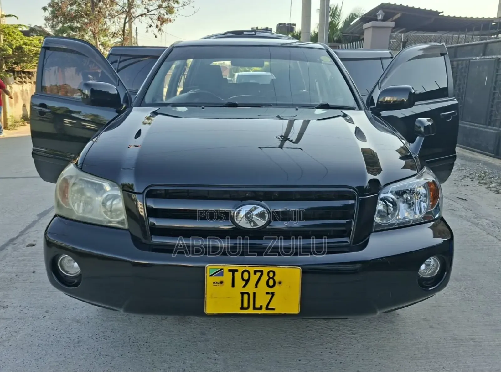 Toyota Kluger 2005 Black